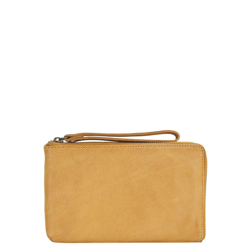 Chiquin Muse Leather Wristlet - Elegant & Compact Accessory
