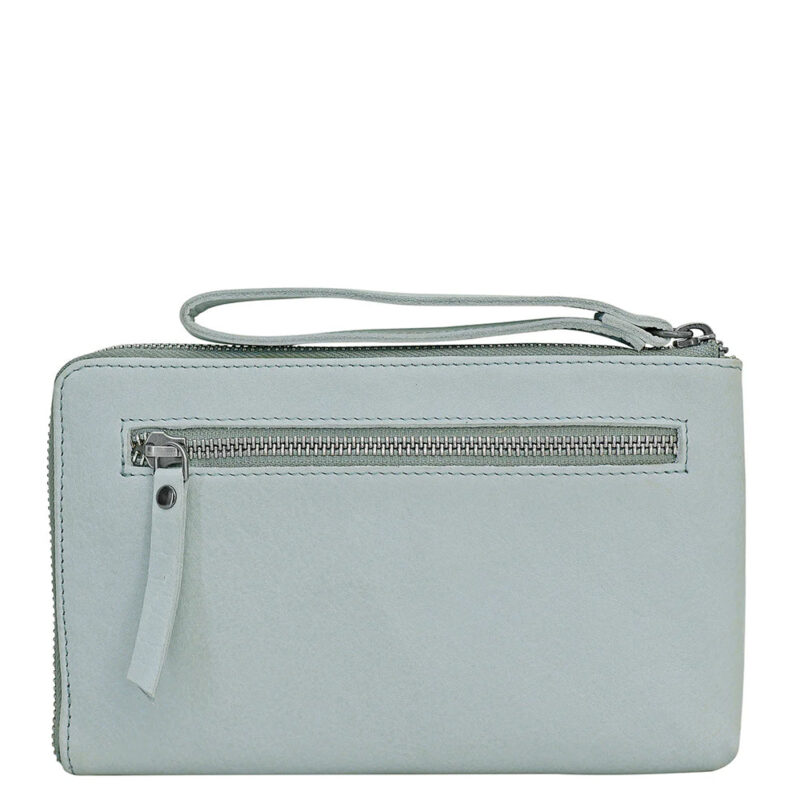Chiquin Muse Leather Wristlet - Sleek & Stylish Compact Purse - Image 4
