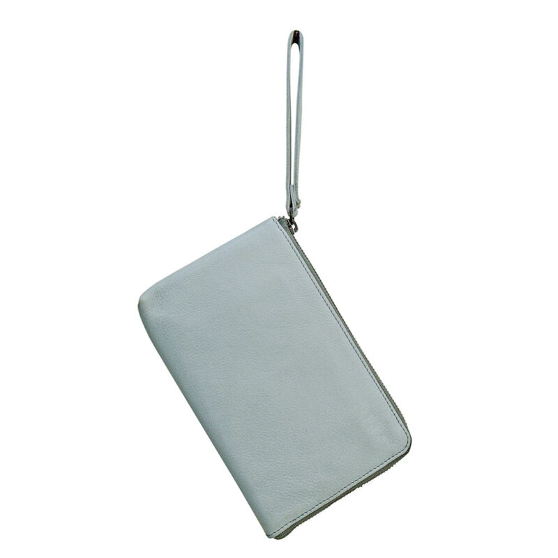 Chiquin Muse Leather Wristlet - Sleek & Stylish Compact Purse - Image 3